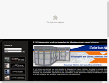 Tablet Screenshot of lotericas.emsblindagens.com.br